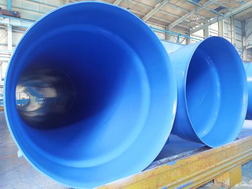 双胶圈柔性接口涂塑钢管